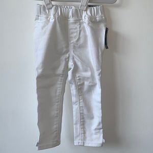 NWT Baby Gap toddler girl white jeggings